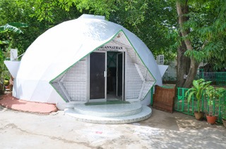 A.R. Jagannathan Children's Theatre geodesic dome